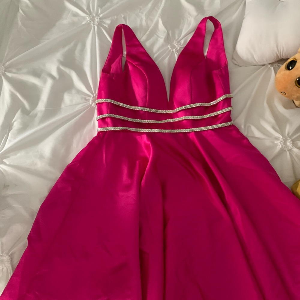 Elegant Pink Prom Dress